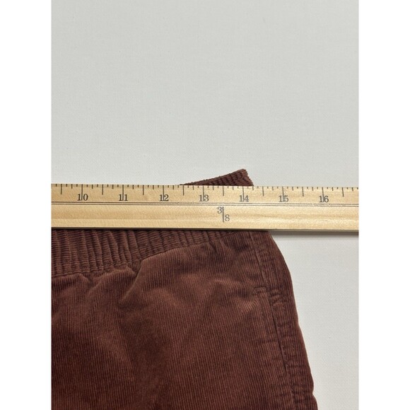 Vuori Optimist Corduroy Shorts Mens Size Small Elastic Waist Drawstring Brown - Picture 9 of 12